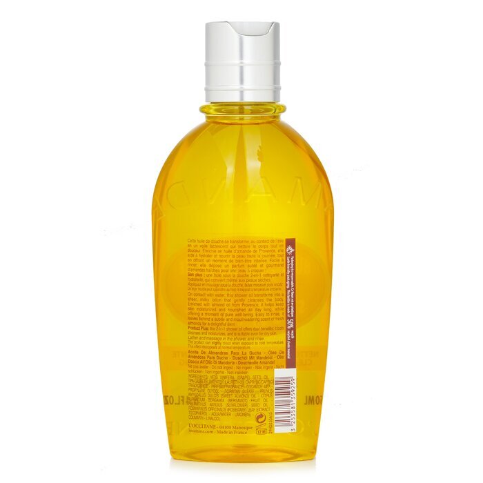 L'Occitane Almond Cleansing & Soothing Shower Oil 250ml/8.4oz