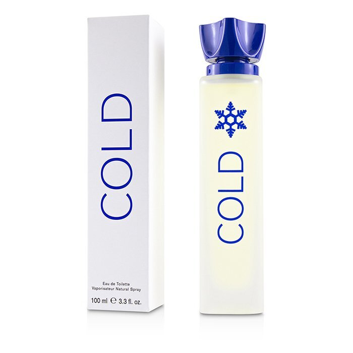 Benetton Cold Man Refreshing Eau De Toilette 100ml (white Box)