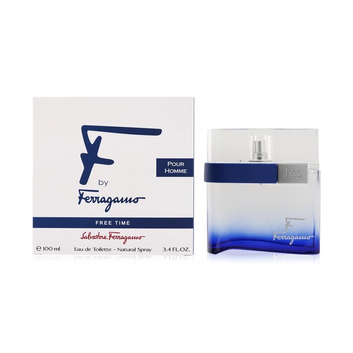 Salvatore Ferragamo F By Ferragamo Free Time Man Eau De Toilette 100ml