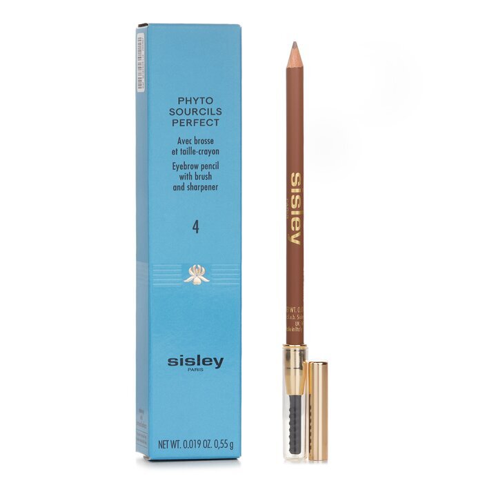 Sisley Phyto Sourcils Perfect Eyebrow Pencil (With Brush & Sharpener) - No. 04 Cappuccino 0.55g/0.019oz