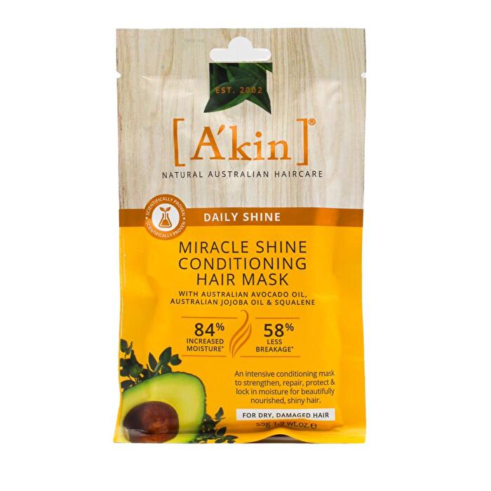 Akin 55g Miracle Shine Hair Conditioning Mask 10 pieces Inner