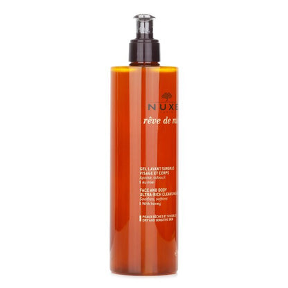 Nuxe Reve De Miel Face & Body Ultra-Rich Cleansing Gel (Dry & Sensitive Skin) 400ml/13.5oz