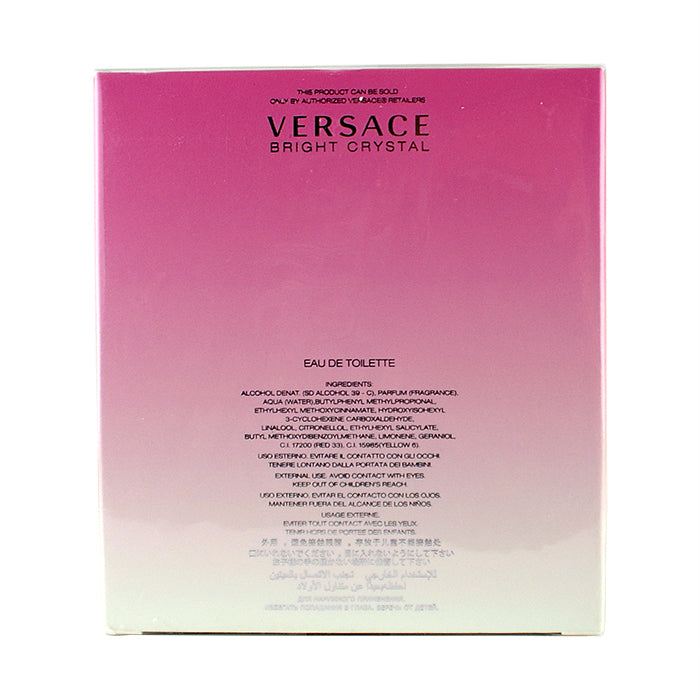 Versace Bright Crystal Woman Eau De Toilette 200ml