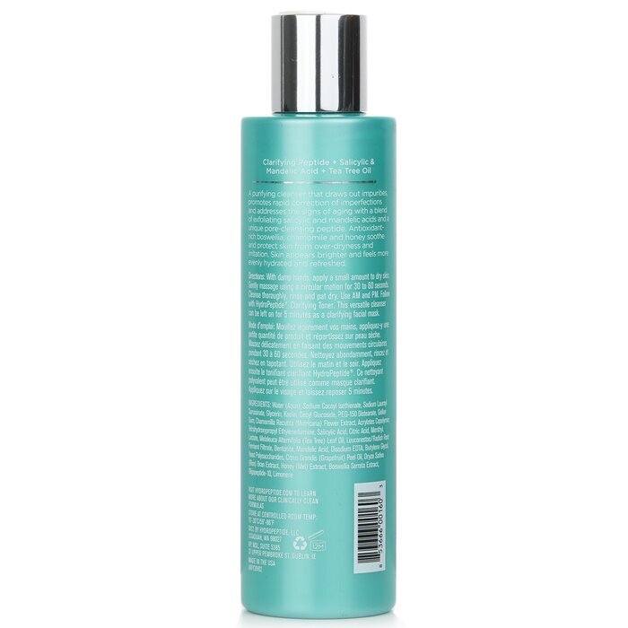 HydroPeptide Purifying Cleanser: Pure, Clear & Clean 200ml/6.76oz