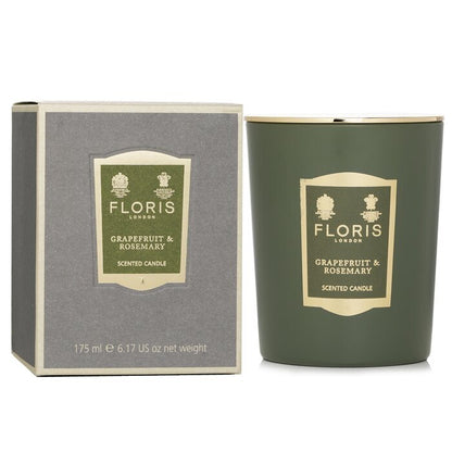 Floris Scented Candle - Grapefruit & Rosemary 175g/6oz