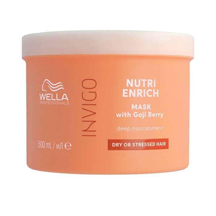 Wella Invigo Nutri Enrich Mask With Goji Berry Dry Or Stressed Hair 500ml