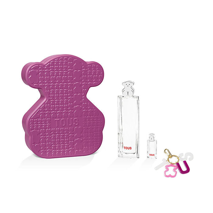 Tous Woman Set Eau De Toilette 90ml & Eau De Toilette 4.5ml & Key Ring