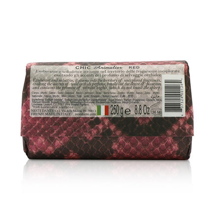 Nesti Dante Chic Animalier Natural Soap - Wild Orchid, Red Tea Leaves & Tiare 250g/8.8oz