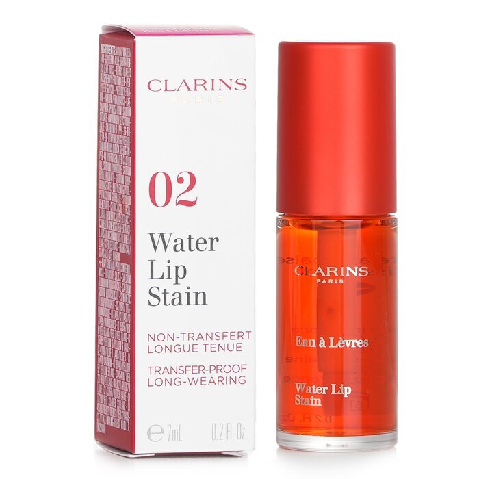 Clarins Water Lip Stain - # 02 Orange Water 7ml/0.2oz