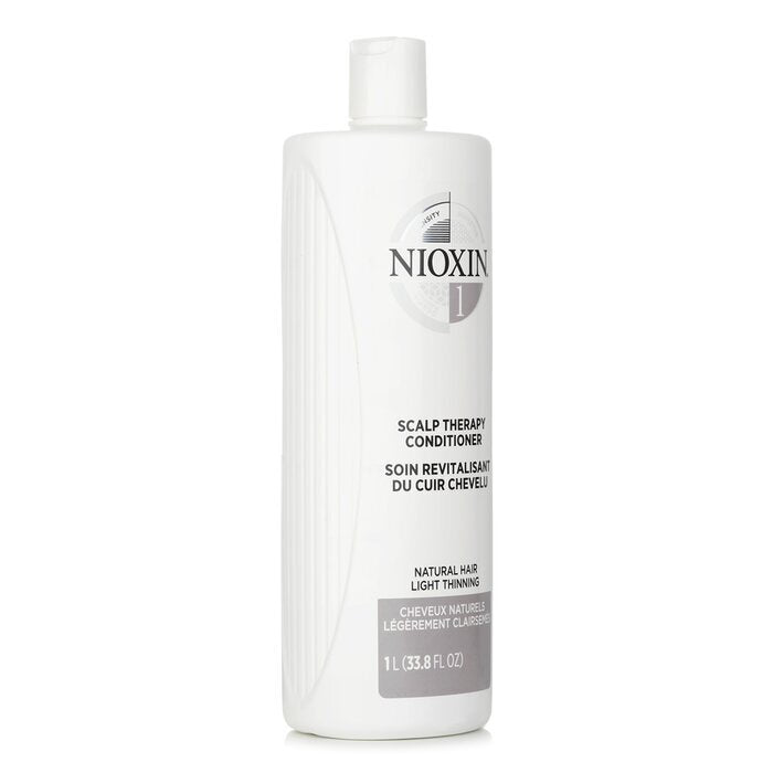 Nioxin Density System 1 Scalp Therapy Conditioner (Natural Hair, Light Thinning) 1000ml/33.8oz