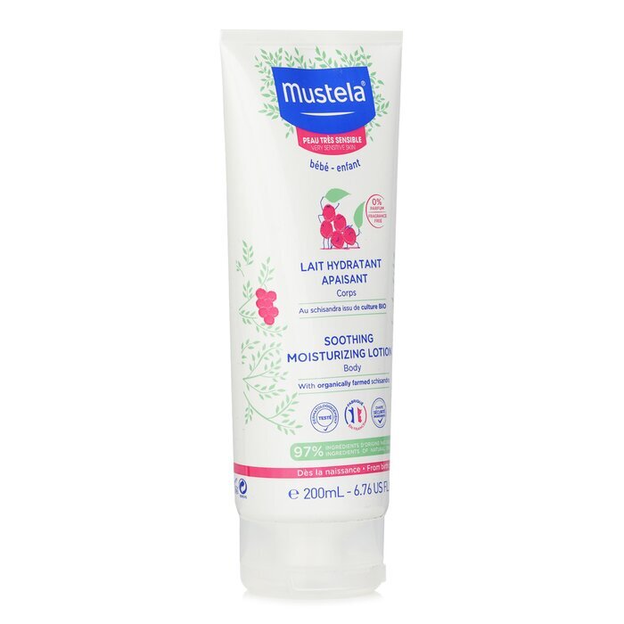 Mustela Soothing Moisturizing Lotion - For Very Sensitive Skin 200ml/6.76oz