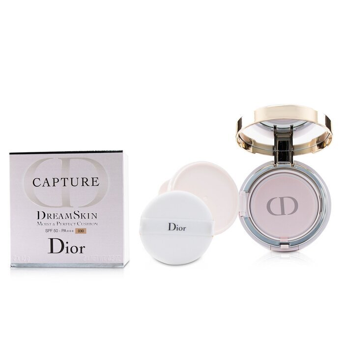 Christian Dior Capture Dreamskin Moist & Perfect Cushion SPF 50 With Extra Refill - # 030 (Medium Beige 2x15g/0.5oz