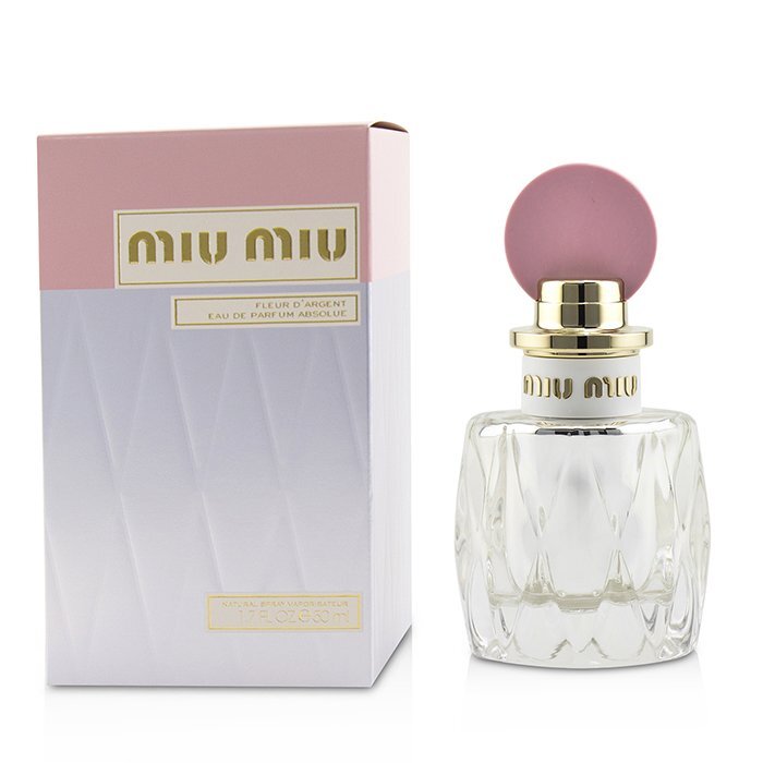 Miu Miu Fleur D'argent Woman Eau De Parfum Absolue 50ml