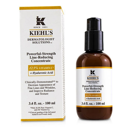 Kiehl's Dermatologist Solutions Powerful-Strength Line-Reducing Concentrate (With 12.5% Vitamin C + Hyaluronic Acid) 100ml/3.4oz