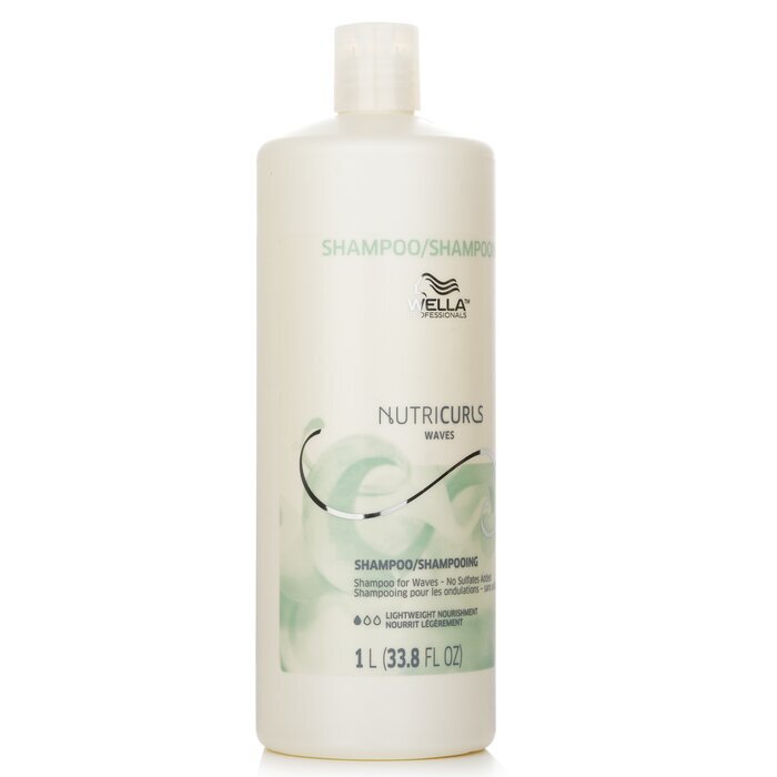 Wella Nutricurls Shampoo (For Waves) 1000ml/33.8oz