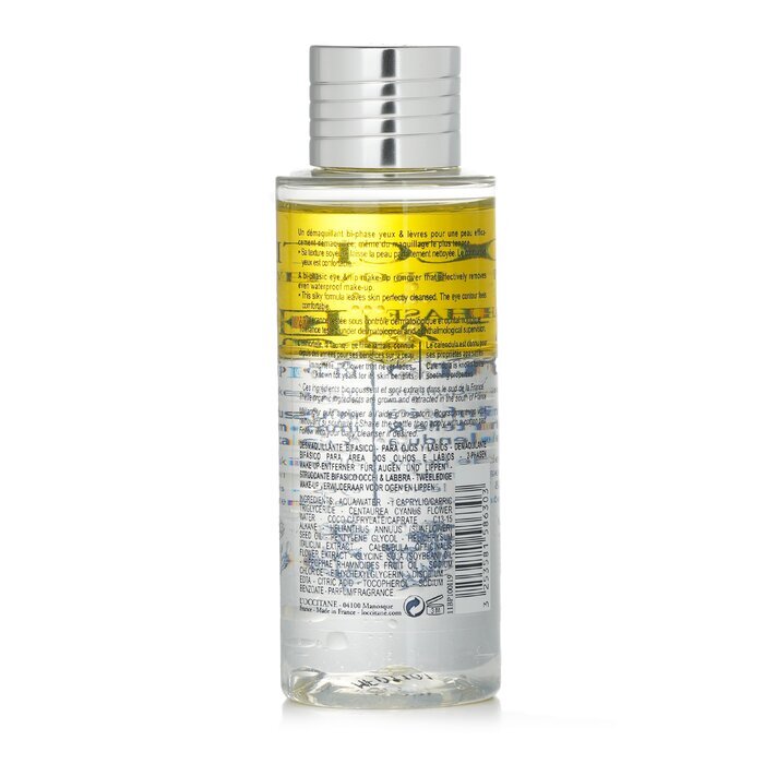 L'Occitane Make-Up Remover For Eyes & Lips Bi-Phasic (For All Skin Types, Even Sensitive) 100ml/3.3oz