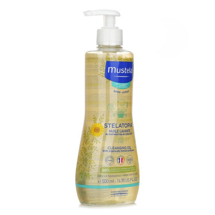 Mustela Stelatopia Cleansing Oil 500ml/16.9oz