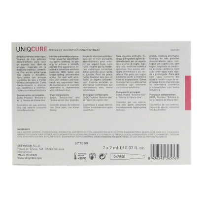 SKEYNDOR Uniqcure Wrinkle Inhibiting Concentrate (For Winkles & Expression Lines) 7x2ml/0.07oz