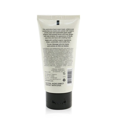 John Masters Organics Hand Cream With Lemon & Ginger 60ml/2oz