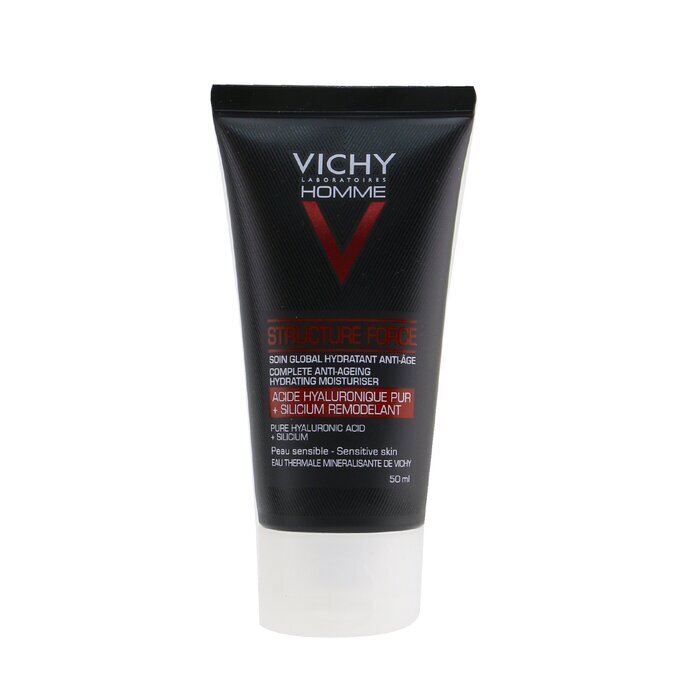 Vichy Homme Structure Force Complete Anti-Ageing Hydrating Moisturiser - For Face + Eyes 50ml/1.7oz