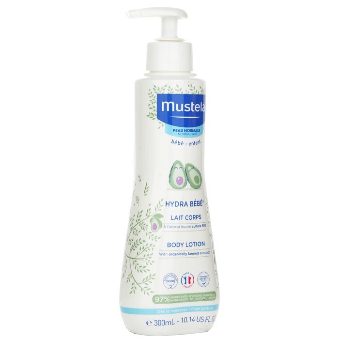 Mustela Hydra-Bebe Body Lotion With Organic Avocado - Normal Skin 300ml/10.14oz