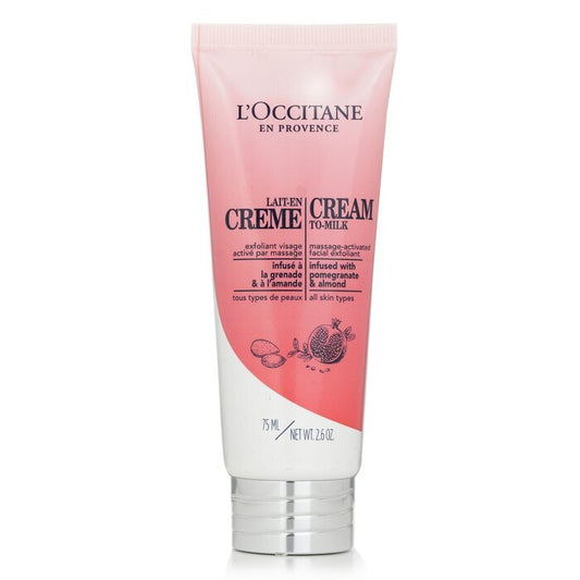 L'Occitane Cream To Milk Facial Exfoliant 75ml/2.5oz