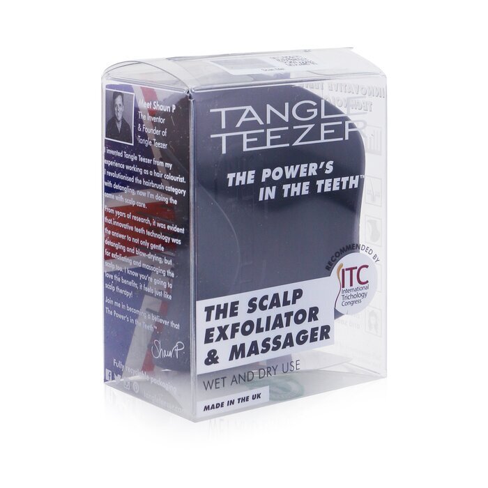 Tangle Teezer The Scalp Exfoliator & Massager Brush - # Onyx Black 1pc