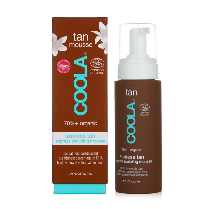 Coola Organic Sunless Tan Express Sculpting Mousse 207ml/7oz