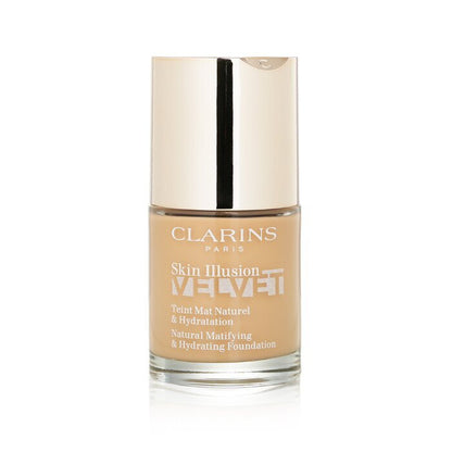 Clarins Skin Illusion Velvet Natural Matifying & Hydrating Foundation - # 110N Honey 30ml/1oz