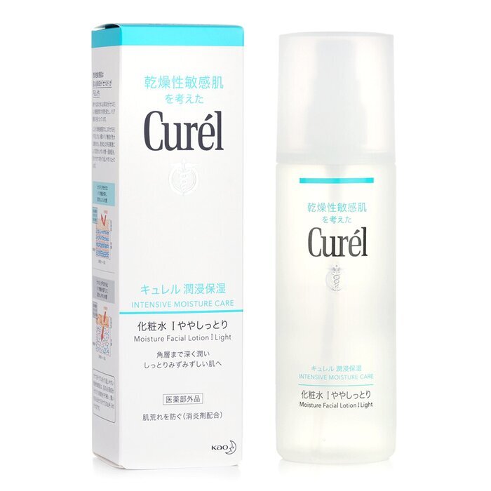 Curel Intensive Moisture Care Moisture Facial Lotion I - Light 150ml/5oz