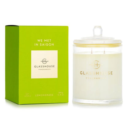 Glasshouse Triple Scented Soy Candle - We Met In Saigon (Lemongrass) 380g/13.4oz