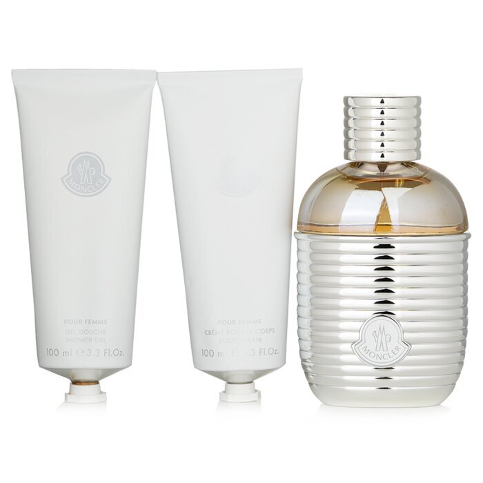 Moncler Pour Femme Woman Set Eau De Parfum 100ml & Sg 100ml & Body Cream 100ml