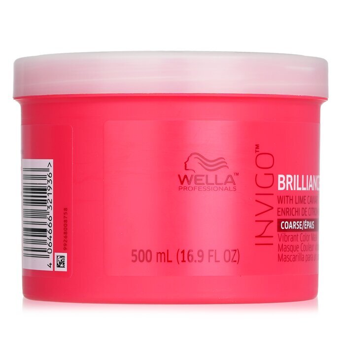 Wella Invigo Brilliance Vibrant Color Mask - # Coarse 500ml/16.9oz