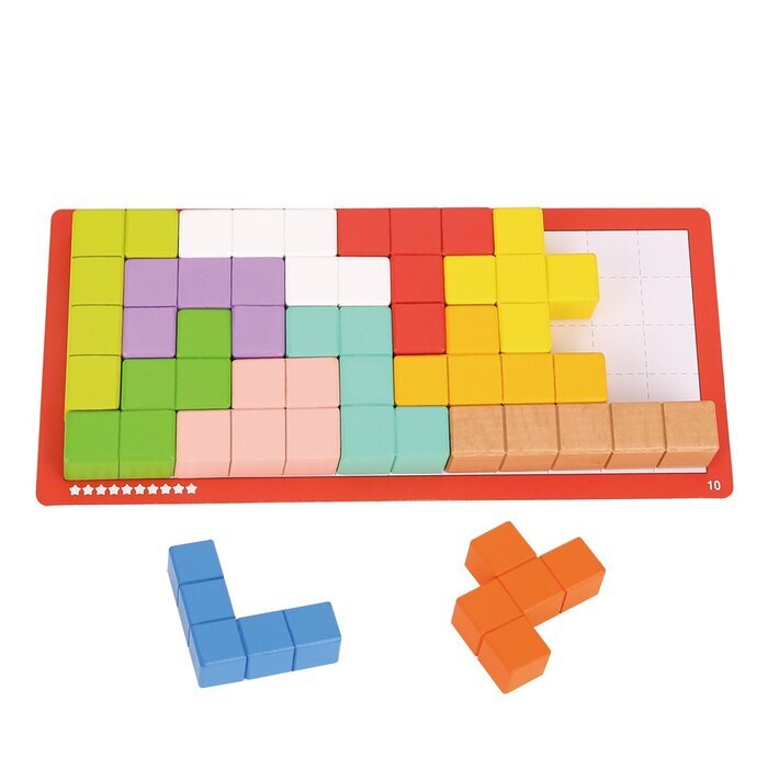 Tooky Toy Co Puzzle Cubes 27x13x2cm