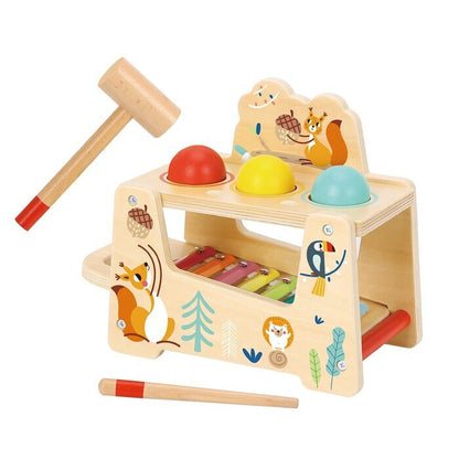 Tooky Toy Co Pound &Tap Bench 22x13x21cm