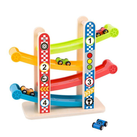 Tooky Toy Co Sliding Tower - Small 32x10x27cm