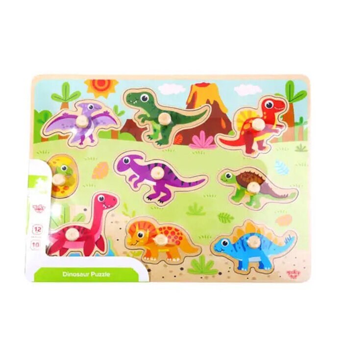 Tooky Toy Co Dinosaur Puzzle 30x23x2cm