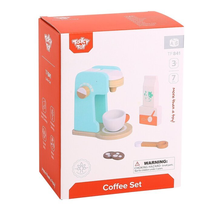 Tooky Toy Co Coffee Set 16x10x21cm