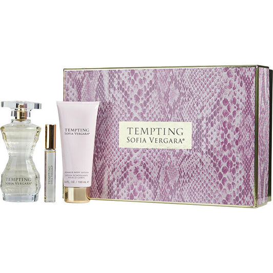 Sofia Vergara Tempting Woman Set Eau De Parfum 100ml & Eau De Parfum 10ml Roll-on & Bl 100ml