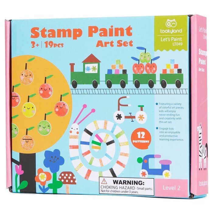 Tookyland Stamp Paint Art Set 20x17x5cm