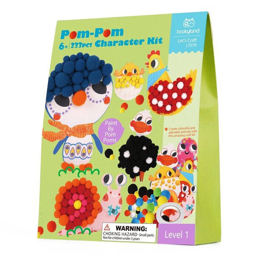 Tookyland Pom - Pom Character Kit 26x7x20cm