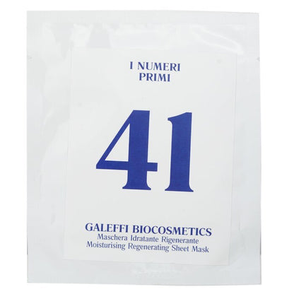 I Numeri Primi N.41 Moisturising Regenerating Sheet Mask 5x10ml/0.33oz