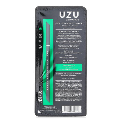 UZU Eye Opening Liner - # Green Black 0.55ml/0.019oz