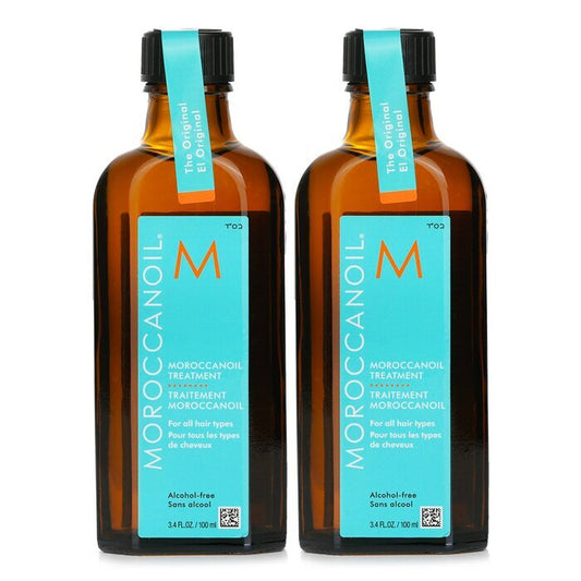 Moroccanoil Treatment - Original (For All Hair Types) Duo Set 200ml(100mlx2)