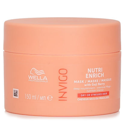 Wella Invigo Nutri Enrich Mask With Goji Berry Dry Or Stressed Hair 150ml