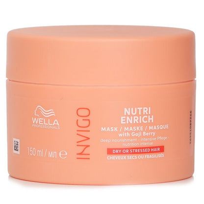 Wella Invigo Nutri Enrich Mask With Goji Berry Dry Or Stressed Hair 150ml