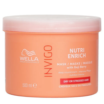 Wella Invigo Nutri Enrich Mask With Goji Berry Dry Or Stressed Hair 500ml