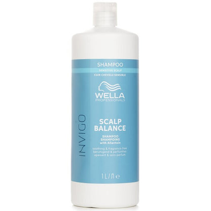 Wella Invigo Scalp Balance Shampoo With Allantoin Sensitive Scalp 1000ml