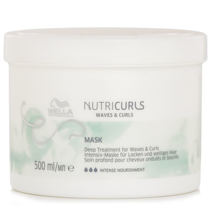 Wella Nutriculs Waves & Curls Mask 500ml