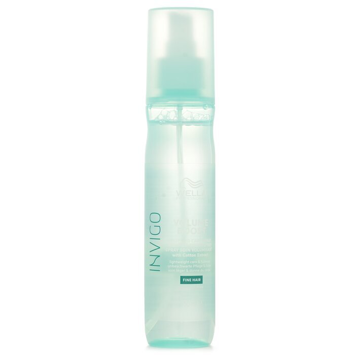 Wella Invigo Volume Boost Uplifting Care Spray With Cotton Extract Fine Hair 150ml